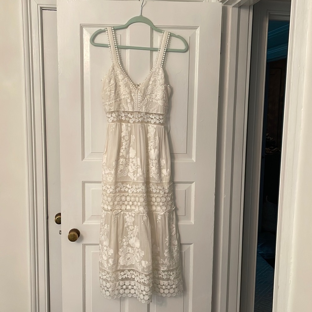 Self Portrait midi dress